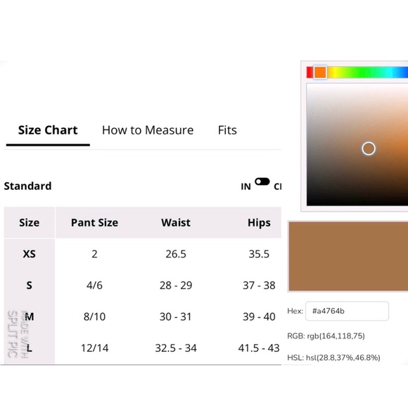 NEW COLUMBIA Anytime Outdoor Capri Pants Brown Size 8 Women’s - Picture 8 of 16